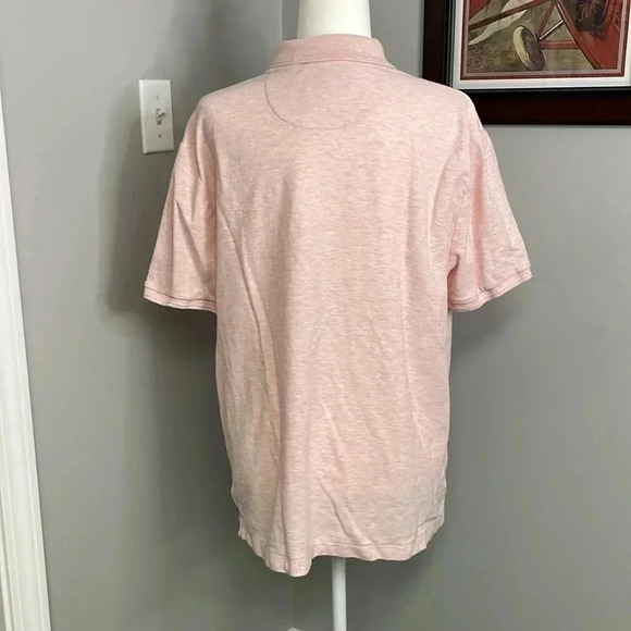 ORIGINAL PENGUIN by Munsingwear Polo Shirt Mens Heathered Pink XL - Picture 4 of 5